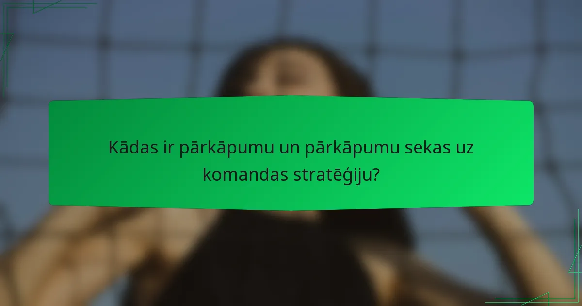 Kādas ir pārkāpumu un pārkāpumu sekas uz komandas stratēģiju?